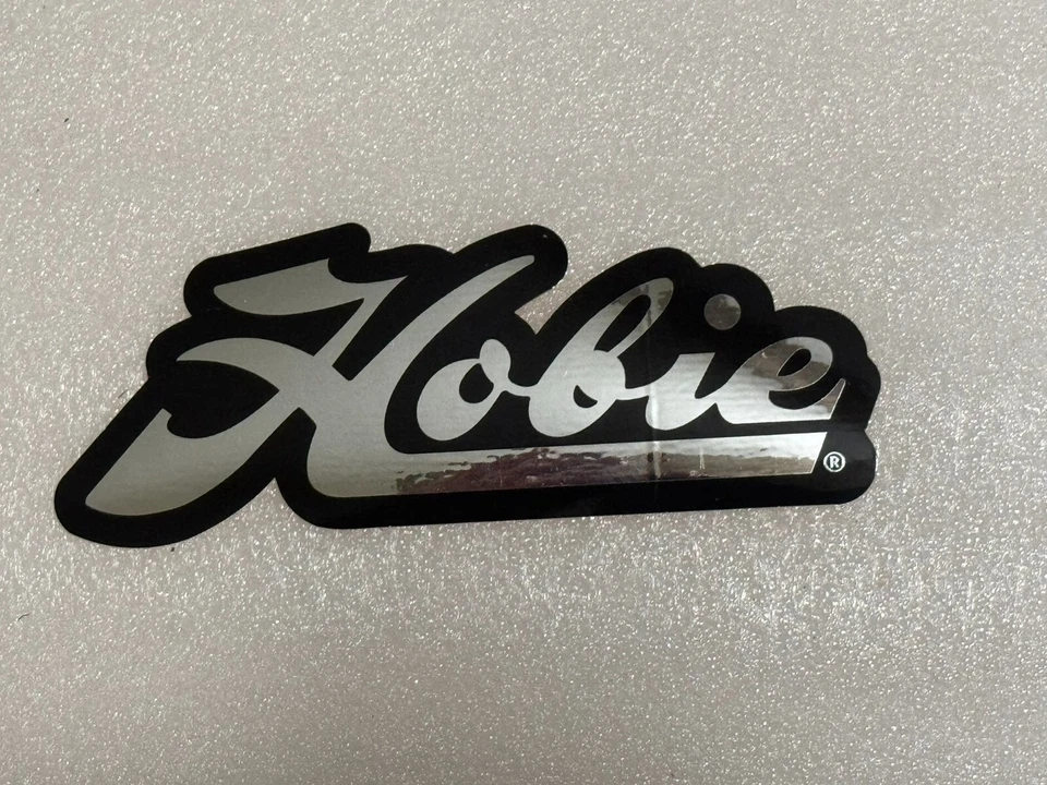 HOBIE Chrome & Black Decal Logo Sticker Kayak