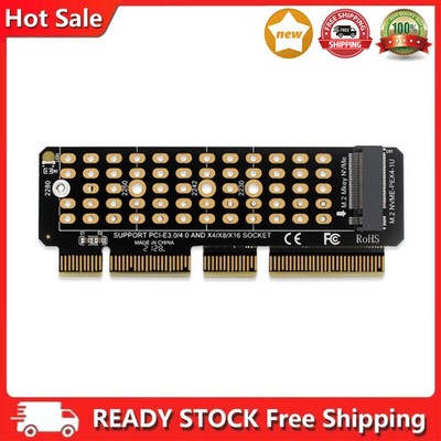 SSD M.2 NVME zu PCI-E 4.0 X4 Riser-Karte PCI-Express X4/X8/X16 Schlüsseladapter 