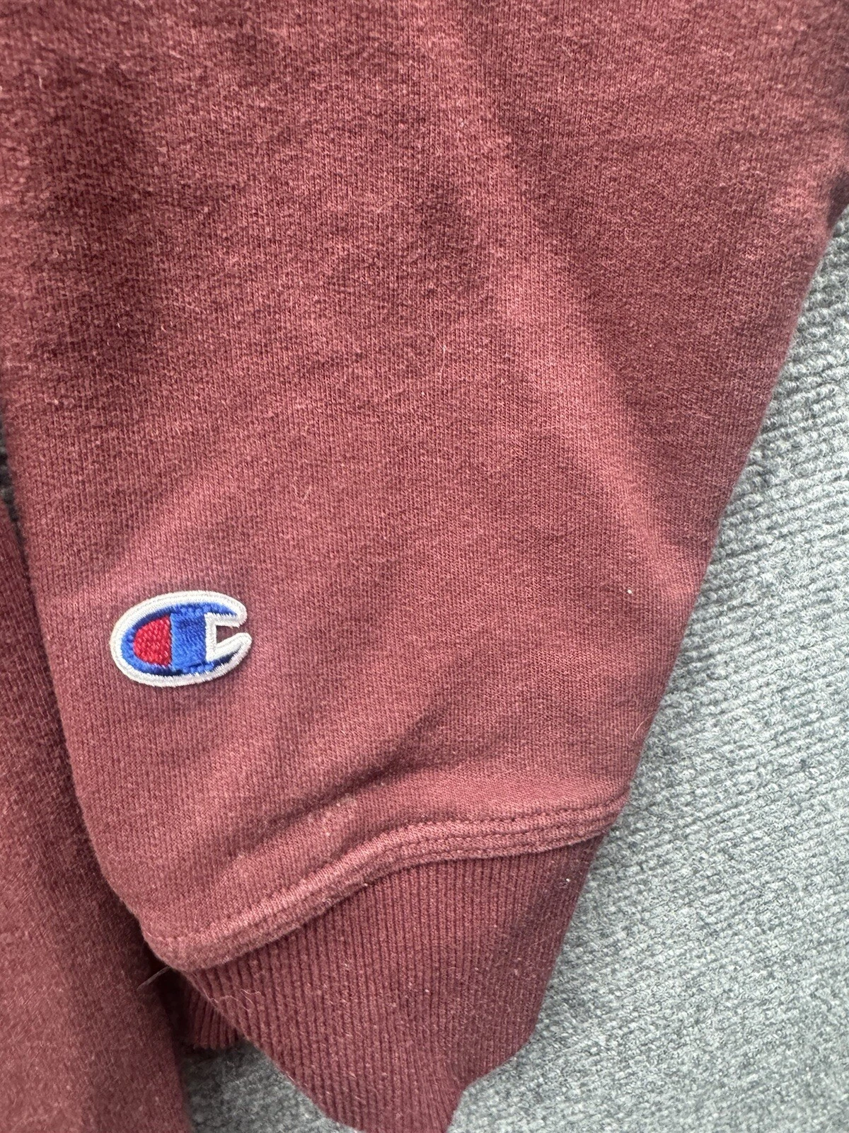 VETEMENTS Felpa Champions Uomo XL Extra Large Borgogna