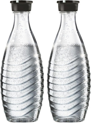 Sodastream 0,7L Crystal Glaskaraffe | Spülmaschinenfest | Kompatibel Mit Crystal