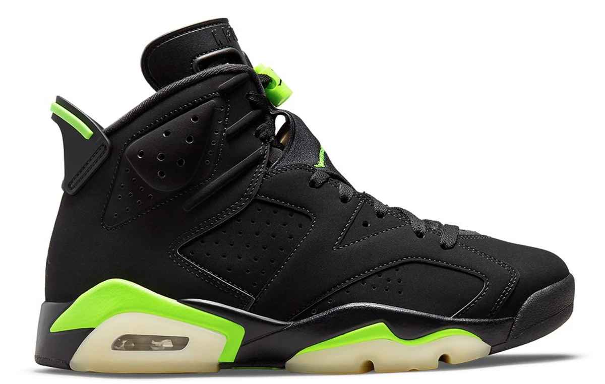 Jordan 6 black and best sale green