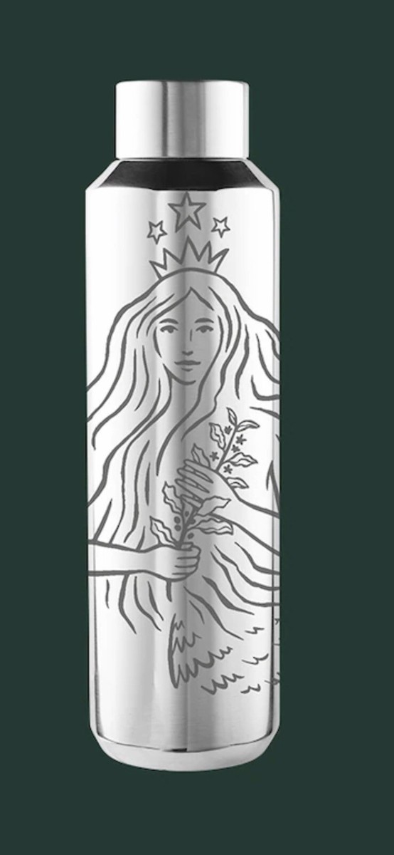 STARBUKCS 50th Anniversary Stainless Steel Water Bottle 20