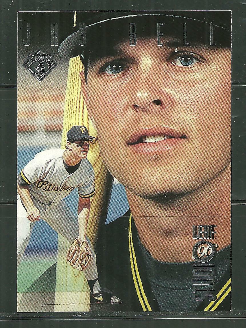 1996 DONRUSS LEAF STUDIO BASEBALL JAY BELL #83
