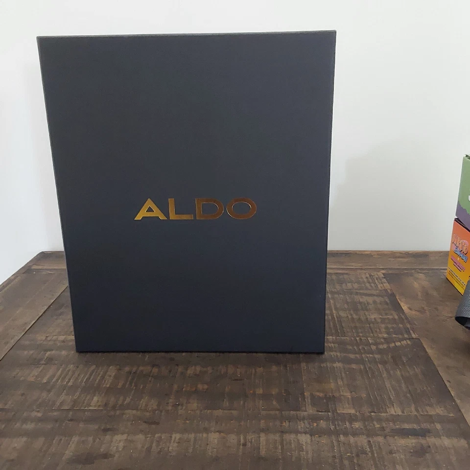 Bolso Bandolera ALDO CAILA, Acento Cadena Negro, Asa Superior Cartera con Bufanda. Foto 2 de 2