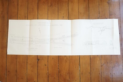 1956 Droylsden London Midland Region Eisenbahn Gleiskarte Diagramm