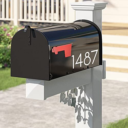 2 Inch Reflective Mailbox Numbers Sticker 09 5 Sets Modern Number Vinyl Waterp - Picture 4 of 7