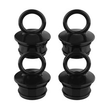 4 Pcs PVC Push-in Boat Drain Plug T-H Marine Overflow Tubes 1-1/2 Thru-Hull