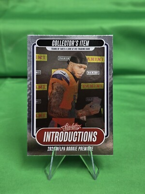 #ad 2024 Panini Absolute Football Rookie Introductions Troy Franklin #I TFN RC $1.29