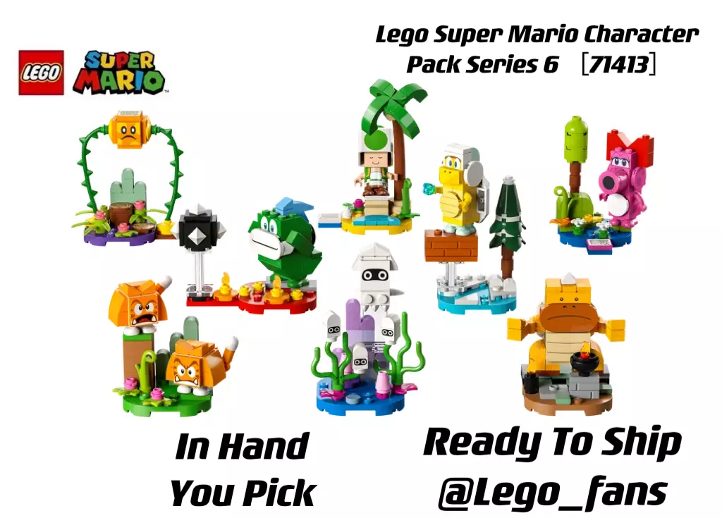 LEGO 71413 Super Mario Series 6 Collectible Minifigures 🔥You Pick!🔥