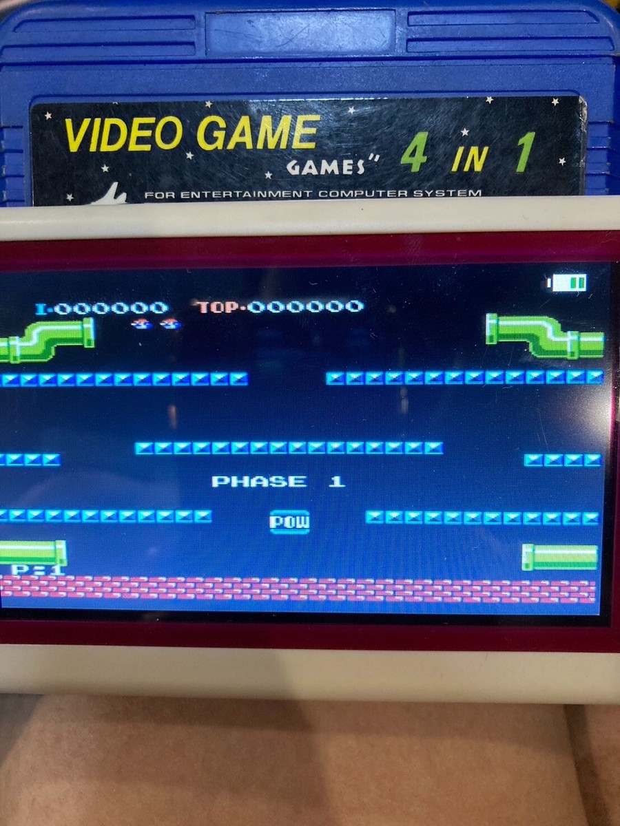Famicom NES Game 4in1 Mario Bros, Chack 'n Pop, Urban Famicom NES Game 4in1 Mario Bros, Chack 'n Pop, Urban
