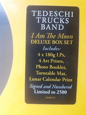 Tedeschi Trucks Band I Am The Moon Box Set Fantasy FAN01779 Ltd Ed