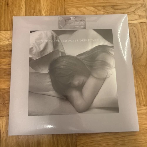 TAYLOR SWIFT THE TORTURED POETS DEPARTMENT BEIGE VINYL 2LP NEW SEALED MINT