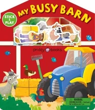 Stick and Play: My Busy Barn (Magic Sticker Play and Learn) - VERY GOOD