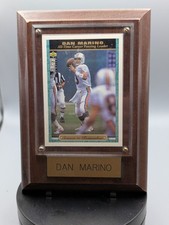 1996 Upper Deck Collector's Choice Dan Marino #64 Miami Dolphins Plaque 