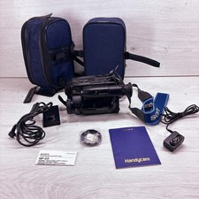 Sony CCD-TR75E Video8 Handycam Camcorder Untested Bundle