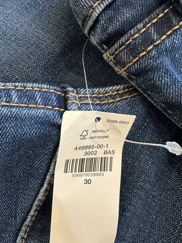 Jeans blu denim Old Navy donna taglie forti 30 vita media kicker bootcut nuovi con etichette! A6439 - Foto 5 di 8