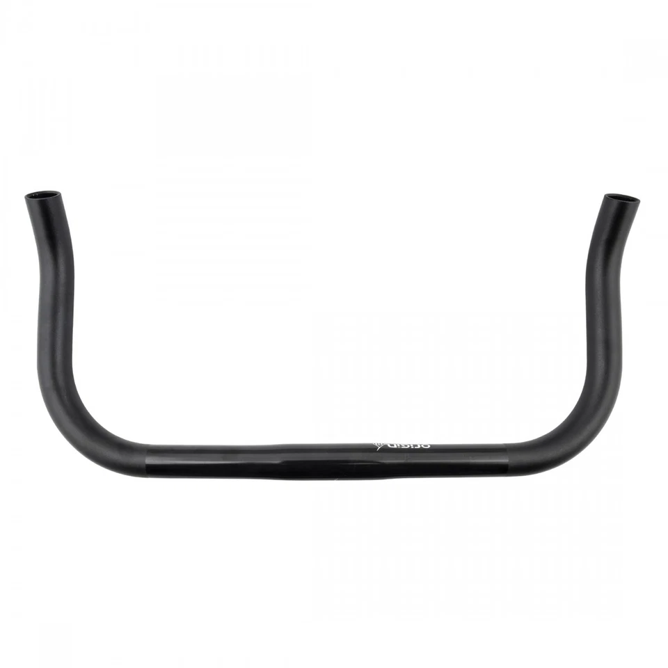 Manillar Bullhorn de bicicleta negro ligero AL6061-T6 26,0 mm 400 mm para carretera Foto 3 de 4