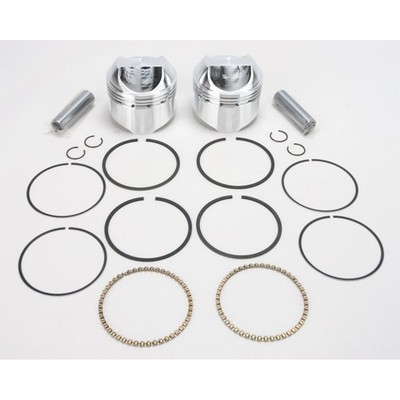 Wiseco High-Performance Forged Piston Kit - 3.527 in. Bore/9.5:1 Ratio - K1626