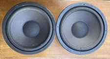 Working Pair (2) MCS 10” Woofer Driver Speakers - 683-8229 (needs new Surrounds)