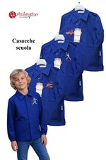 AMBROSINO Blueberry Elementary School Baby Jacket with Embroidery and Zipper