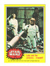 1977 Topps STAR WARS Series 3 Yellow #170 Luke and the princ