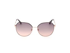 Max CO. MO0060 33B Rose Gold/ Black Metal Sunglasses Frame 58-17-140 nose pads
