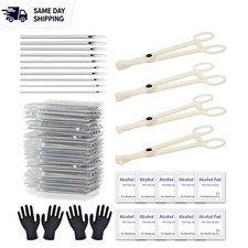 Multi-Purpose Body Piercing Kit: 43 Pcs with Anti-Allergic Clamps Safe Tools