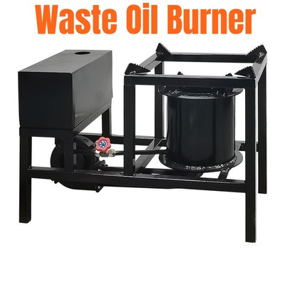 #ad 12V Waste Oil Burner Oil Stove Outdoors Cooking Hot Heating Furnace Burning Tool $287.23