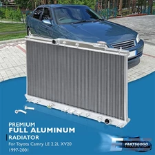 For 97-01 Toyota Camry Solara 2.2L 5S-FE 1Row Single Core Full Aluminum Radiator