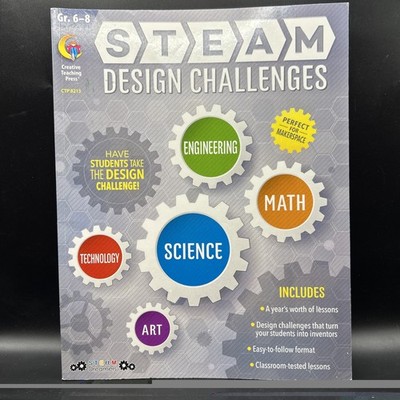 Steam Design Challenges Gr 6-8  by Powers Barenborg Sexton Book C3