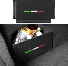 Car Rear Trunk Organizer Side Divider Emblem Badge Sticker fits for Giulia 2016