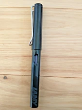 Lamy Fountain Pen Safari Black ABS Plastic with Metal Clip, Fine Nib