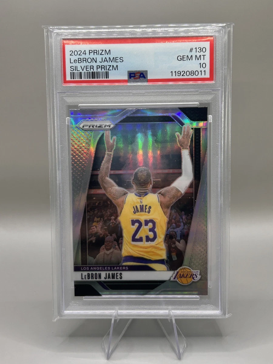 Panini LeBron James 10 Graded Basketball Sports Trading Cards