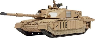 Tamiya 32601, British Challenger 2 Tank (Desert Version) - Modellbausatz im Maßstab 1:48
