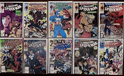 New ListingThe Amazing Spider-Man Comic Lot (10): High Grade Lot McFarlane Larsen 309-340