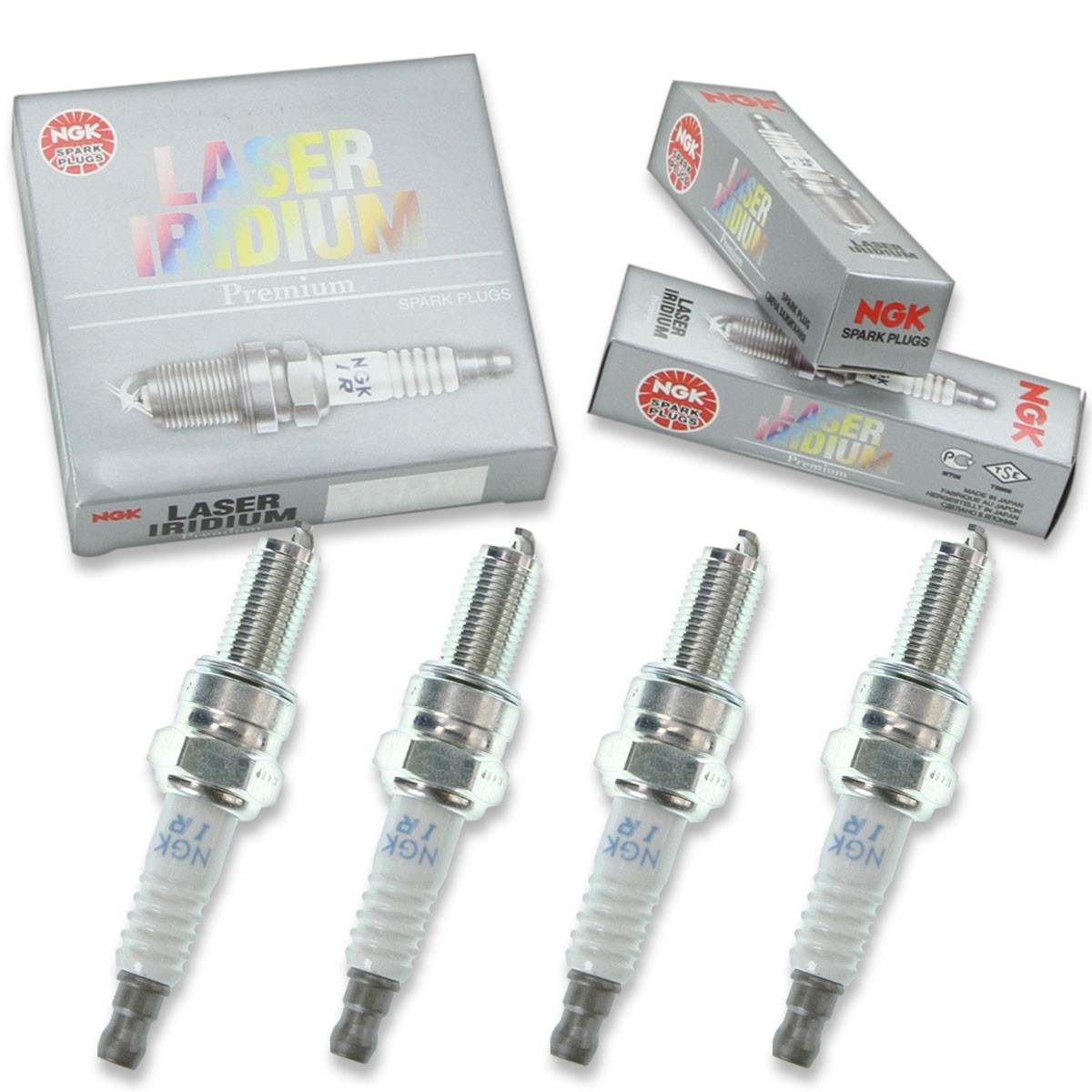 4pcs 2013 Arctic Cat ProClimb M 1100 Turbo NGK Laser Iridium Spark Plugs yb