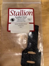 Stallion Leather Gear Epaulet Microphone Holder Police Military 