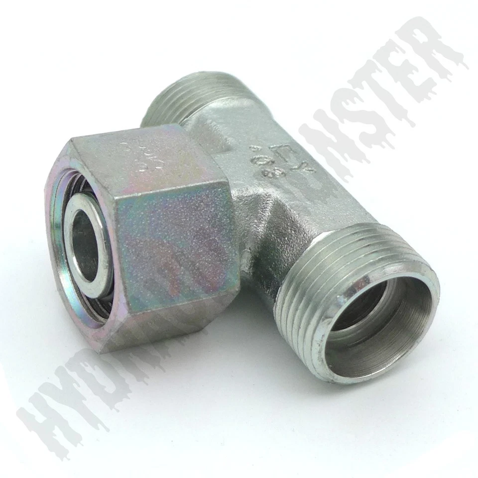 Hydraulik ET-Verschraubung T-Stück EVT ETV Verschraubung DKOL metrisch - Bild 2 von 4