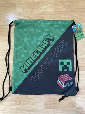Minecraft Turnbeutel Sportbeutel Schuhbeutel - NEU - Original Mit Etikett -