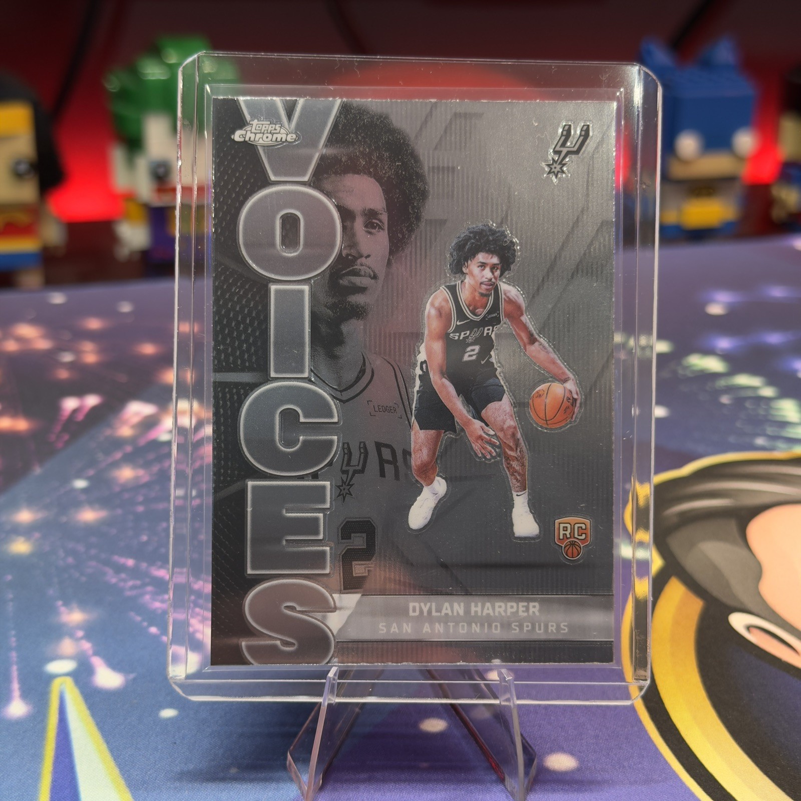 Dylan Harper 2025-26 Topps Chrome Voices Rookie RC Refractor