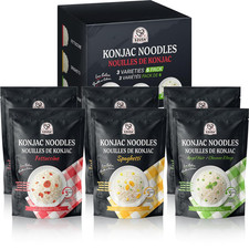 Konjac Shirataki Noodle, Low Carb Pasta 52.8 Oz 1500 G , Keto and Paleo Friendl