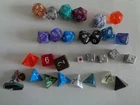 D&D Dice Random Bundle of Dices Dungeons and Dragons Polyhedral Dice RPG Game
