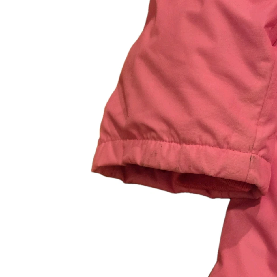 Chaqueta acolchada rosa plumón genuino SWAN talla grande para mujer Foto 3 de 4
