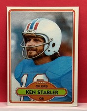 1980 Topps #65 Ken Stabler Houston Oilers