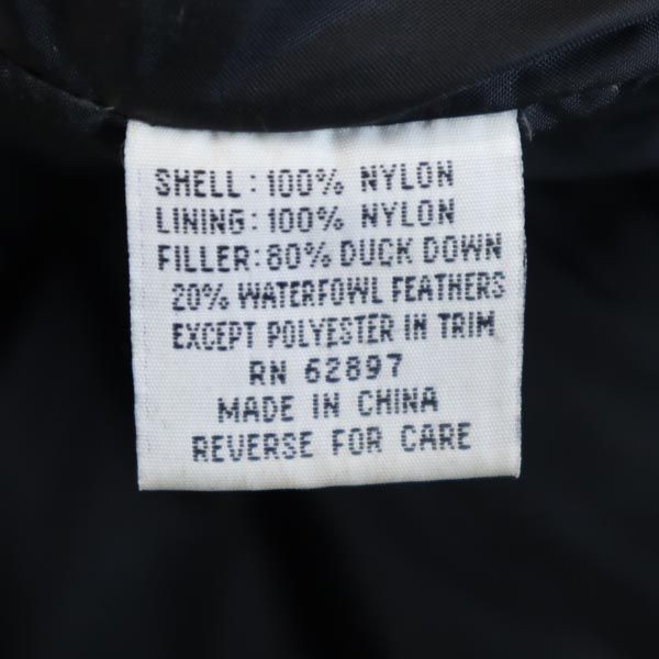 FIRSTDOWN long Down jacket M black Men's - image 10