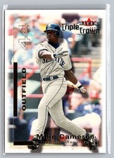 2001 Fleer Triple Crown #219 Mike Cameron