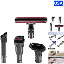 Efficient 4-Piece Brush Set for Dyson Cordless Vacuums - Enhanced Cleaning