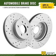2Pcs Front Brake Rotors Set For 2013-2019 Cadillac ATS 2020-2024 Cadillac  CT4