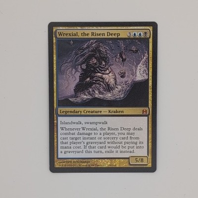 Wizards of the Coast Wrexial, the Risen Deep Worldwake Mythic U/B Kraken 5/8