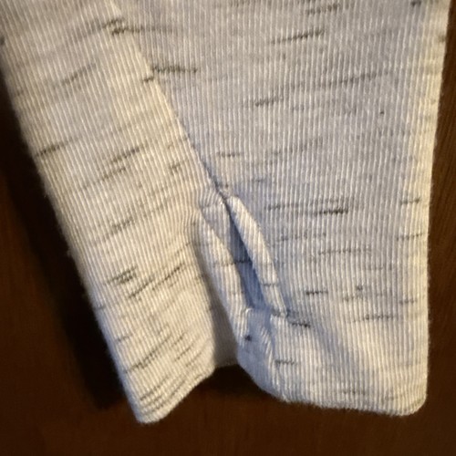 Spring + Mercer Space Dye Tee Size XL Heather Lilac & Gray Long Sleeve Tee Tunic - Picture 3 of 6